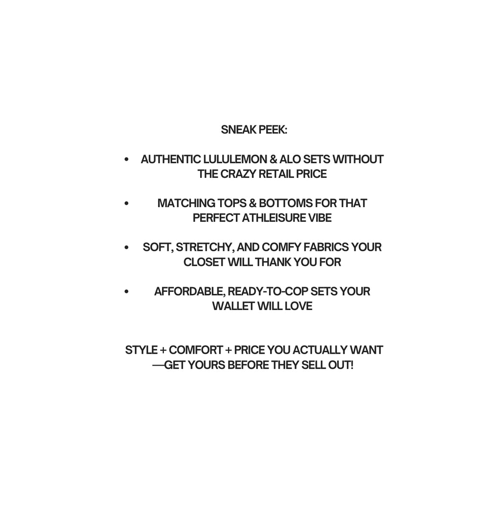 LUXURY ATHLETIC WEAR VENDOR